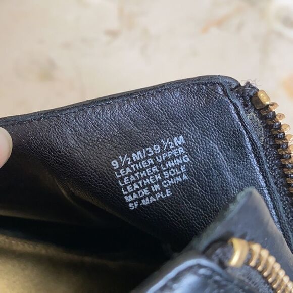 Saks Fifth Avenue Leather Heeled Booties - Picture 11 of 13